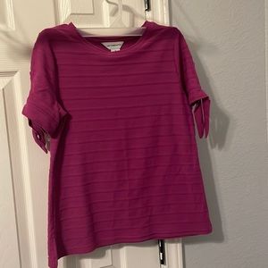 Fuchsia top by Liz Claiborne